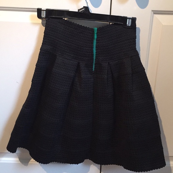 Black miniskirt from Anthropologie - Picture 6 of 8